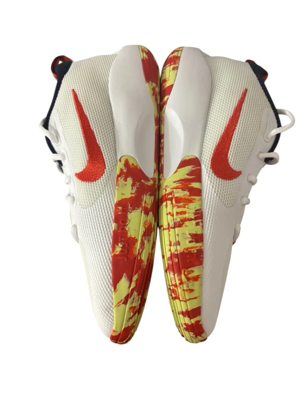 Nike‎ ISOFLY GS White Limelight Size 7 Kid Athletic Shoes HJ3866-100 NWOT